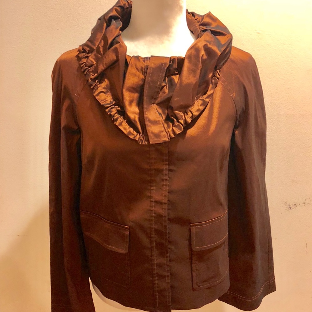 St.John for Nordstrom’s copper blazer jacket SZ P